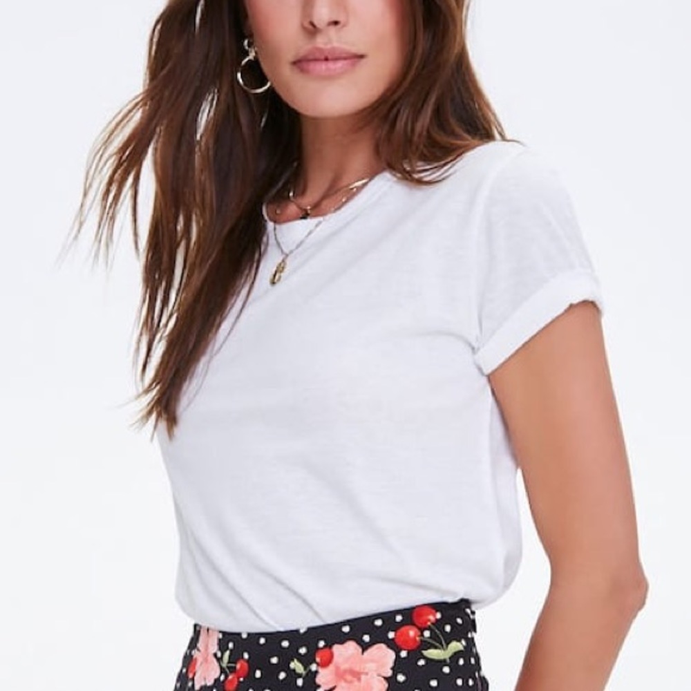 Forever 21 Blank White Shirt